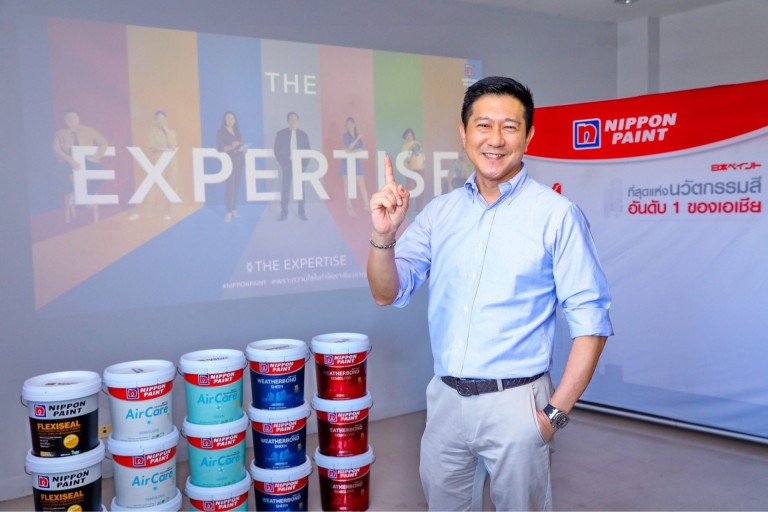 นิปปอนเพนต์ ผู้นำสีภูมิภาคเอเชียแปซิฟิก จากการจัดอันดับ  Top 25 Paint Manufacturers in Asia Pacific จาก Asia Pacific Coatings Journal  ประกาศเดินหน้าเปิดตัวแคมเปญใหม่ “เพราะความใส่ใจ ทำให้เราเชี่ยวชาญ”  ตอกย้ำความเป็นผู้เชี่ยวชาญทุกงานสี The Coatings Expert