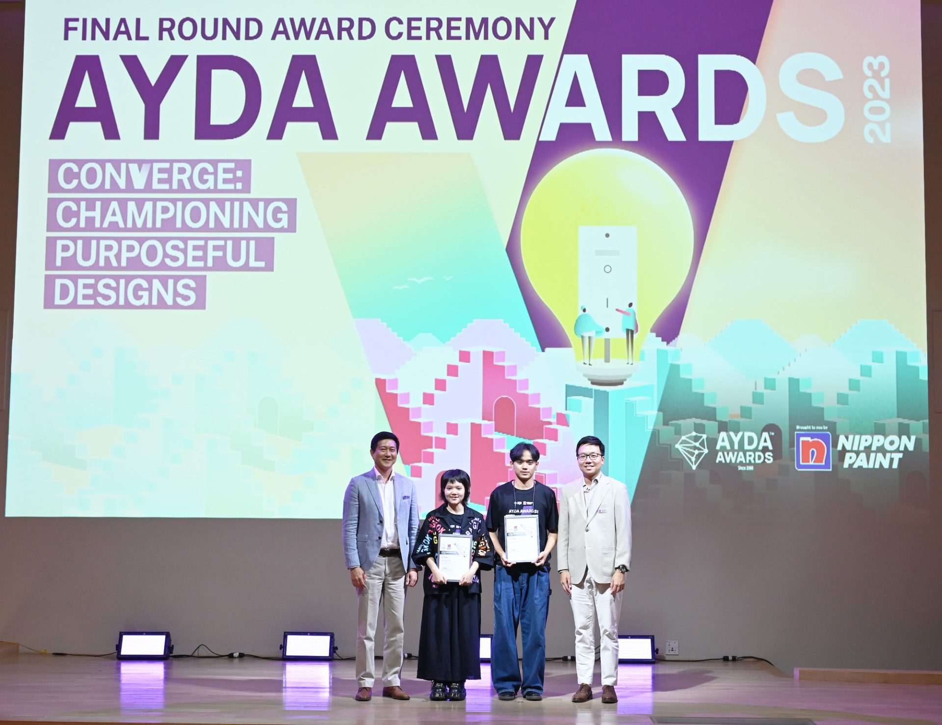 นิปปอนเพนต์ เผยโฉม 2 สุดยอดนักออกแบบ ผู้ชนะรางวัลAYDA Awards 2023